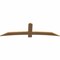 Ekena Millwork Bellingham Timber Gable Bracket, Western Red Cedar, 84"W x 24"H x 1 1/2"D x 5 1/2"F, 7/12 Pitch GBW084X24X0206BEL00SWR - alternate 4